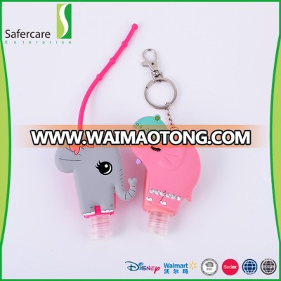 New cute elephant cartoon portable waterless hand sanitizer brands