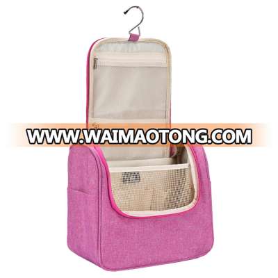 Cosmetic Travel Bag Hanging Toiletry Organizer - Women Large Bathroom Toiletries Makeup Bags