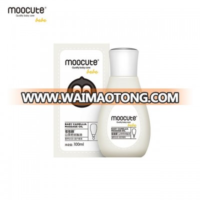 MOOCUTE China 100 ML best sale soft baby camellia massage oil