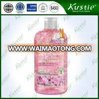 Hot selling whitening Cherry Blossom Flora liquid body wash and shower gel