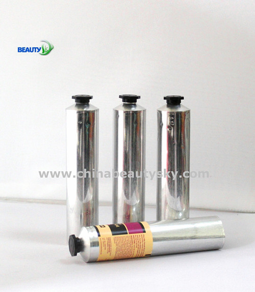 Cheap Price Printed Cosmetic Hand Cream Skincare Packaging Open Nozzle Aluminum Collapsible Tube